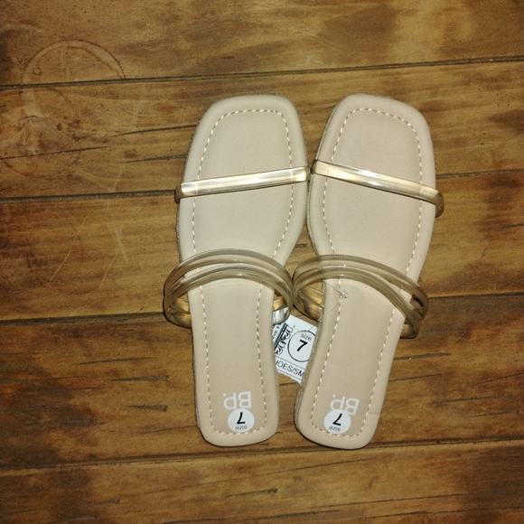 BP. Transparent Strap Sandals | Size 7 | NWT |‎ Nordstrom Exclusive - Picture 1 of 2